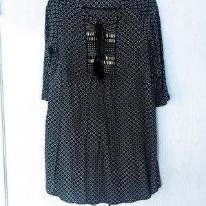 Candalite Embellished Tunic Dress
